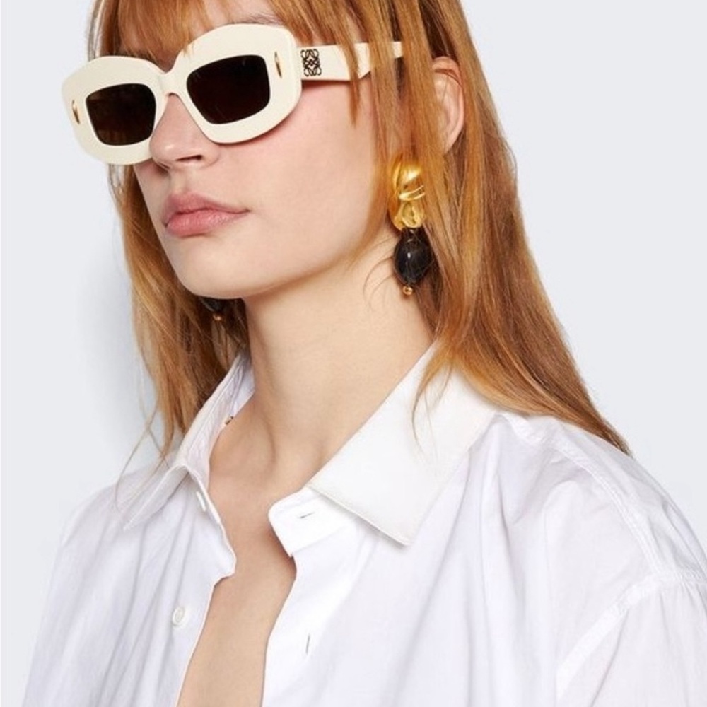 Loewe Screen Sunglasses Ivory